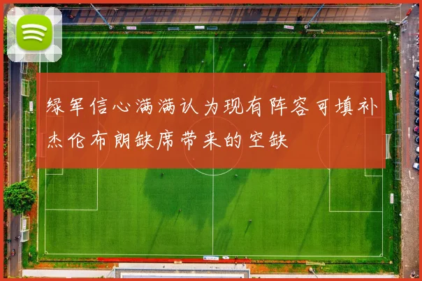 绿军信心满满认为现有阵容可填补杰伦布朗缺席带来的空缺